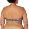 imageAmazon Essentials Womens Bandeau Swim TopDeep Blue Paisley