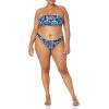 imageAmazon Essentials Womens Bandeau Swim TopDeep Blue Paisley