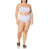 imageAmazon Essentials Womens Bandeau Swim TopLavender