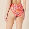 imageAmazon Essentials Womens High Waist High Leg Bikini BottomBright Red Multi Folk Floral