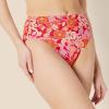 imageAmazon Essentials Womens High Waist High Leg Bikini BottomBright Red Multi Folk Floral