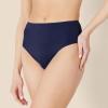 imageAmazon Essentials Womens High Waist High Leg Bikini BottomNavy