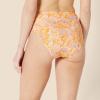 imageAmazon Essentials Womens High Waist High Leg Bikini BottomYellow Multi Folk Floral