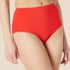 imageAmazon Essentials Womens High Waist Swim Bottom Available in Plus SizeBright Poppy Red