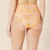imageAmazon Essentials Womens High Waist Swim Bottom Available in Plus SizeYellow Multi Folk Floral