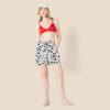 imageAmazon Essentials Womens LightSupport Classic Bikini Swimsuit TopBright Poppy Red