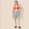 imageAmazon Essentials Womens Triangle Bikini TopBright Poppy Red