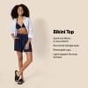 imageAmazon Essentials Womens Triangle Bikini TopNavy
