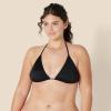 imageAmazon Essentials Womens Triangle Bikini TopWashed Black