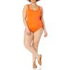 imageAmazon Essentials womens Womens Onepiece Coverage Swimsuit Available in Plus SizeOrange