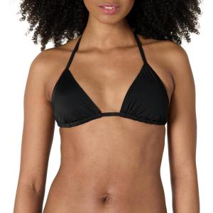 imageAmazon Essentials Womens Triangle Bikini TopWashed Black