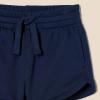 imageAmazon Essentials Girls and Toddlers SweatShorts Pack of 2Oatmeal HeatherNavy