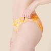 imageAmazon Essentials Womens Classic Bikini Swimsuit BottomYellow Multi Folk Floral