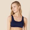 imageAmazon Essentials Womens Scoop Neck Swim Crop TopNavy