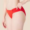imageAmazon Essentials Womens Side Tab Bikini Swimsuit BottomBright Poppy Red