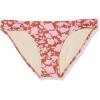 imageAmazon Essentials Womens Side Tab Bikini Swimsuit BottomBrown Pink Floral