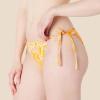 imageAmazon Essentials Womens Tie Side Bikini BottomYellow Multi Folk Floral