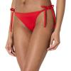 imageAmazon Essentials Womens Tie Side Bikini BottomBright Poppy Red