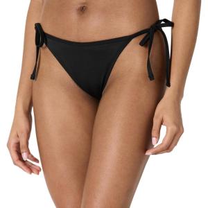 imageAmazon Essentials Womens Tie Side Bikini BottomWashed Black