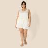 imageAmazon Essentials Womens Satin Tank Top and Short Sleepwear SetIvory