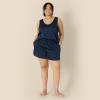 imageAmazon Essentials Womens Satin Tank Top and Short Sleepwear SetNavy