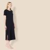 imageAmazon Essentials Womens Soft Cotton Blend Short Sleeve Sleep NightgownBlack