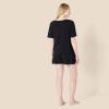 imageAmazon Essentials Womens Soft Cotton Blend Short Sleeve TShirt and Short Sleepwear SetBlack