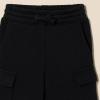 imageAmazon Essentials Boys Terry Cargo Sweat ShortsBlack