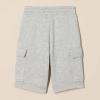 imageAmazon Essentials Boys Terry Cargo Sweat ShortsLight Grey Heather