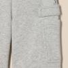 imageAmazon Essentials Boys Terry Cargo Sweat ShortsLight Grey Heather