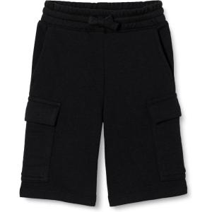 imageAmazon Essentials Boys Terry Cargo Sweat ShortsBlack