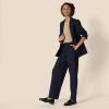 imageAmazon Essentials Womens RelaxedFit Full Length Dress PantNavy