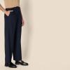 imageAmazon Essentials Womens RelaxedFit Full Length Dress PantNavy