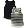Black/Mariner Stripe
