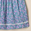 imageAmazon Essentials Girls and Toddlers 100 Cotton PuffSleeve Fit ampamp Flare DressBlue Posey Floral