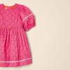 imageAmazon Essentials Girls and Toddlers 100 Cotton PuffSleeve Fit ampamp Flare DressHot Pink Posey Floral