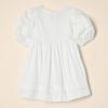 imageAmazon Essentials Girls and Toddlers 100 Cotton PuffSleeve Fit ampamp Flare DressWhite