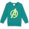 imageAmazon Essentials boys Crewneck SweatersAvengers Logo  Boys