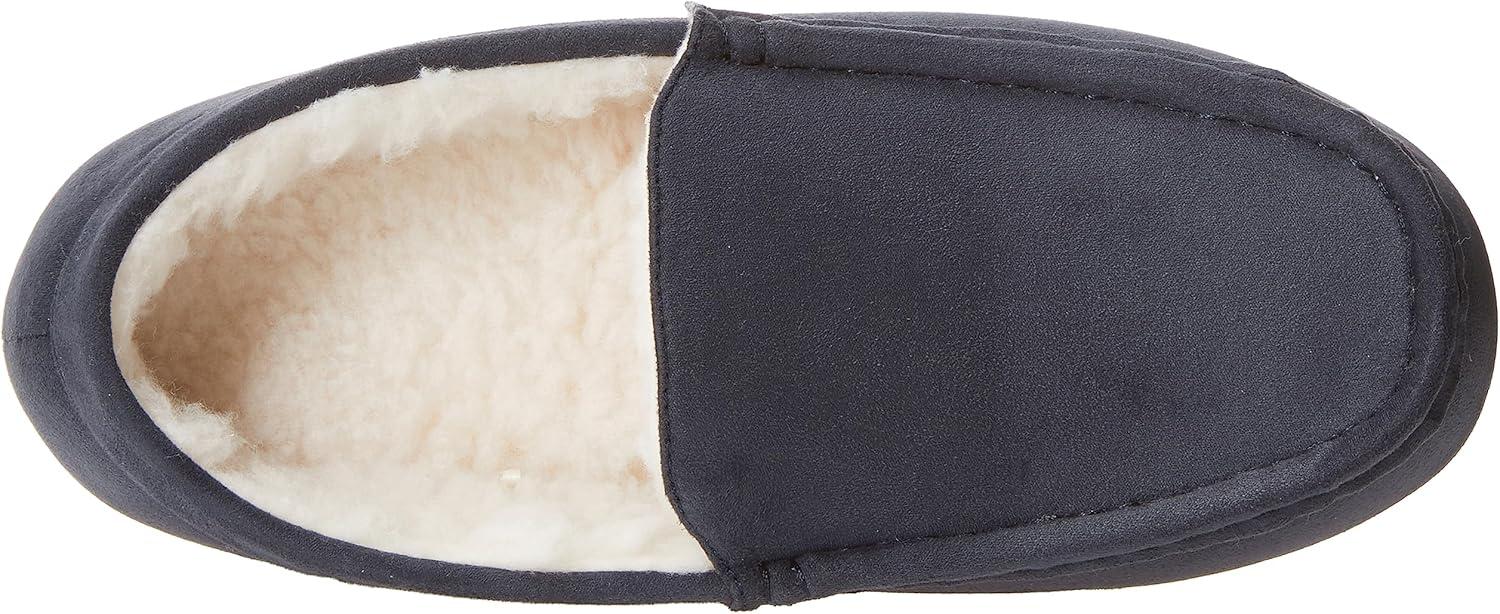 imageAmazon Essentials Mens Microsuede Moccasin SlippersNavy