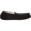 imageAmazon Essentials Mens Microsuede Moccasin SlippersBlack Microsuede