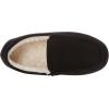 imageAmazon Essentials Mens Microsuede Moccasin SlippersBlack Microsuede