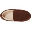 imageAmazon Essentials Mens Microsuede Moccasin SlippersDark Toffee Brown Microsuede