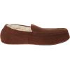 imageAmazon Essentials Mens Microsuede Moccasin SlippersDark Toffee Brown Microsuede