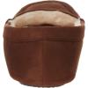 imageAmazon Essentials Mens Microsuede Moccasin SlippersDark Toffee Brown Microsuede