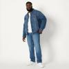 imageAmazon Essentials Mens Low Stretch RegularFit Denim JacketStone Medium Wash