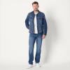 imageAmazon Essentials Mens Low Stretch RegularFit Denim JacketStone Medium Wash