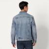 imageAmazon Essentials Mens Low Stretch RegularFit Denim JacketTinted Light Wash