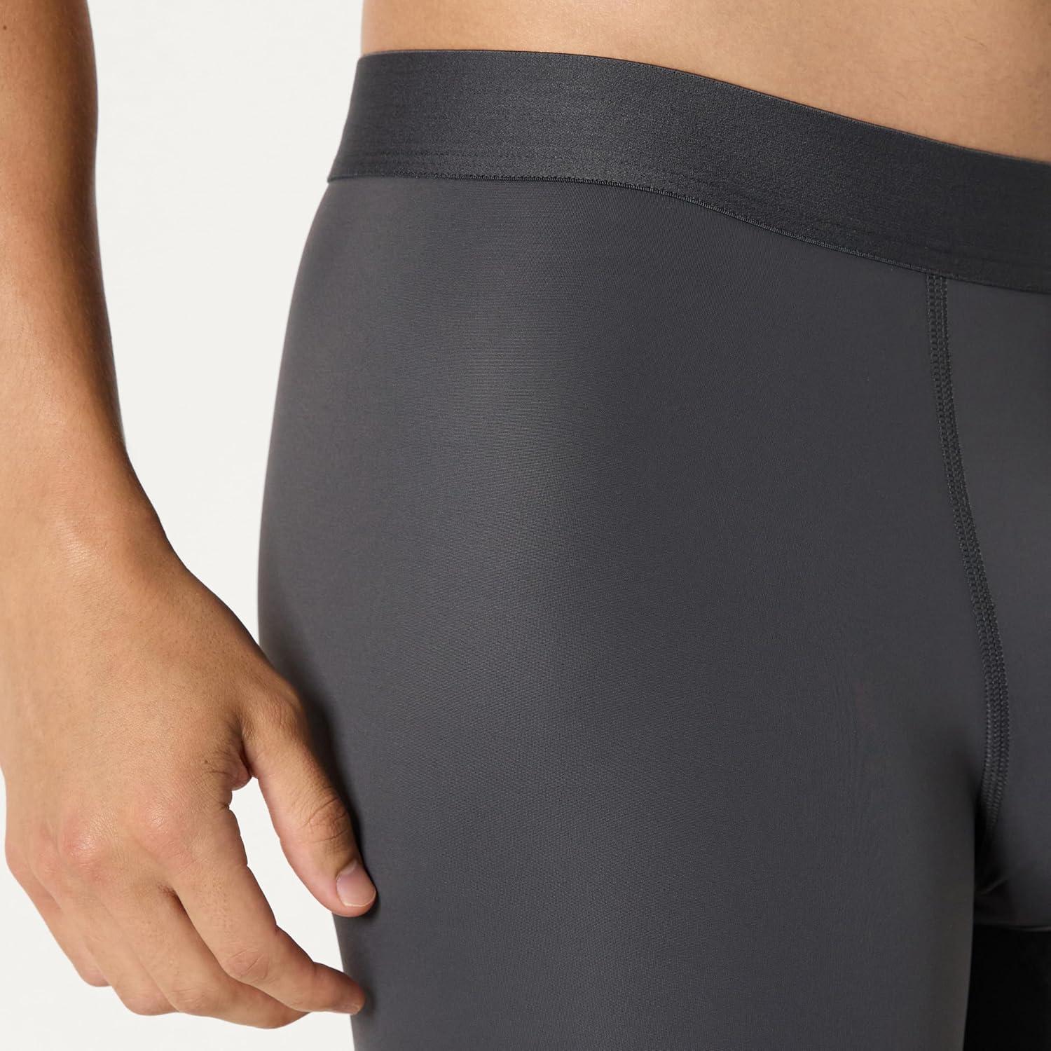 imageAmazon Essentials Mens Microfiber Boxer Shorts Underwear Pack of 3BlackCharcoal GreyLight Grey