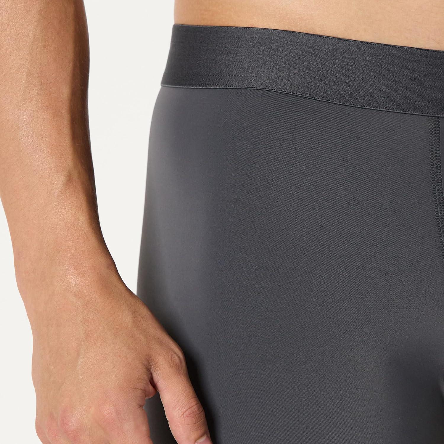 imageAmazon Essentials Mens Microfiber Boxer Shorts Underwear Pack of 3BlackCharcoal GreyLight Grey