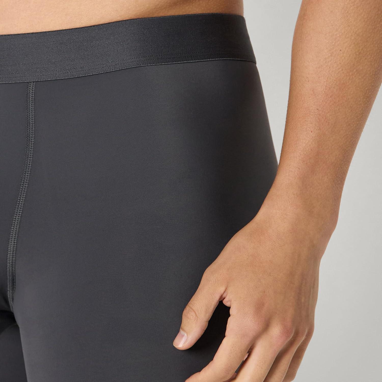 imageAmazon Essentials Mens Microfiber Boxer Shorts Underwear Pack of 3BlackCharcoal GreyLight Grey